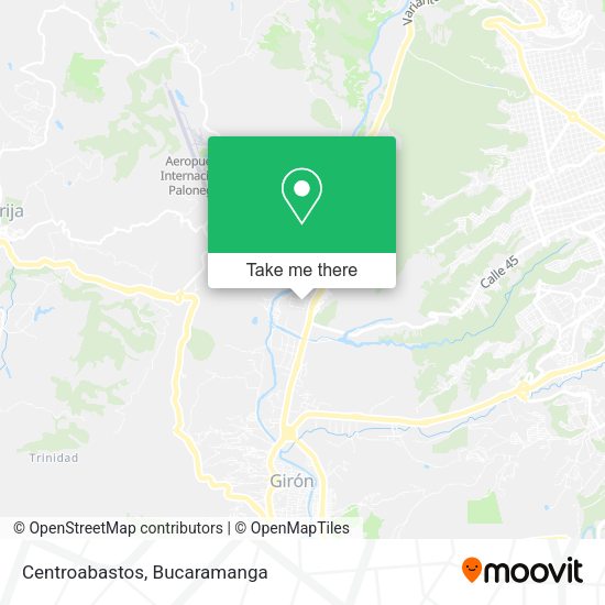 Mapa de Centroabastos