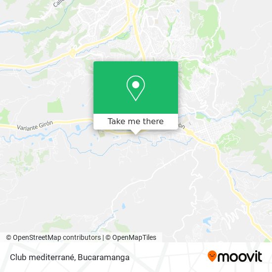 Mapa de Club mediterrané