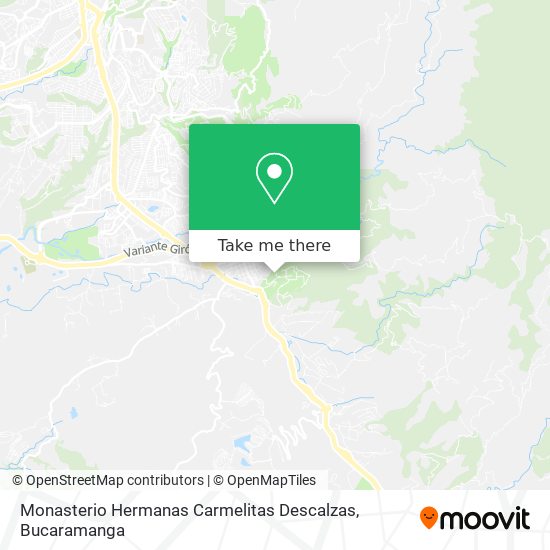 Monasterio Hermanas Carmelitas Descalzas map