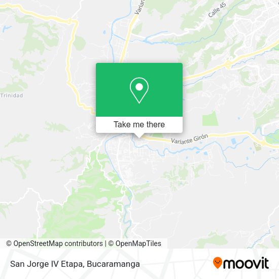 Mapa de San Jorge IV Etapa