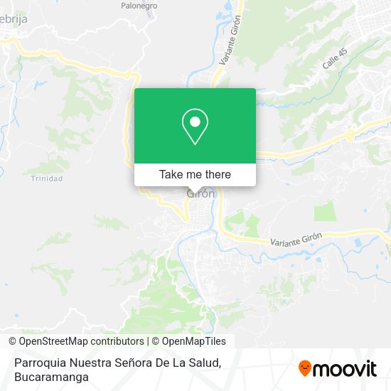Parroquia Nuestra Señora De La Salud map