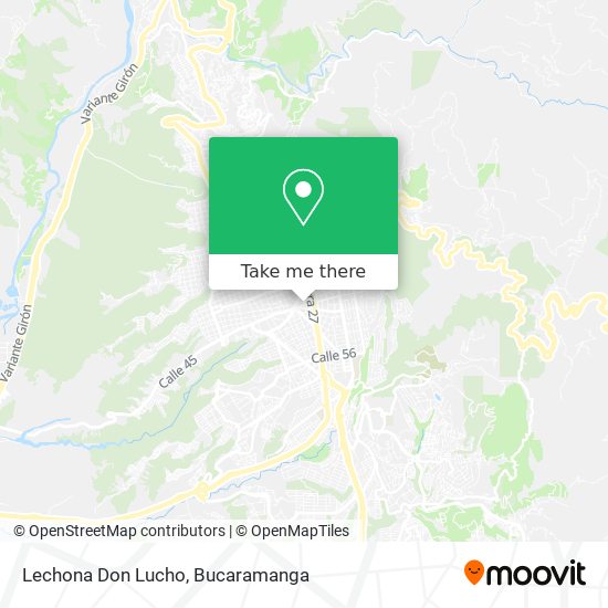 Lechona Don Lucho map