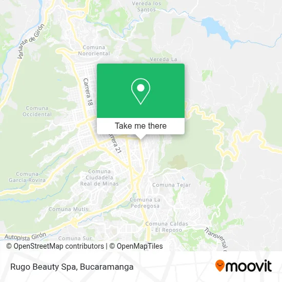 Rugo Beauty Spa map