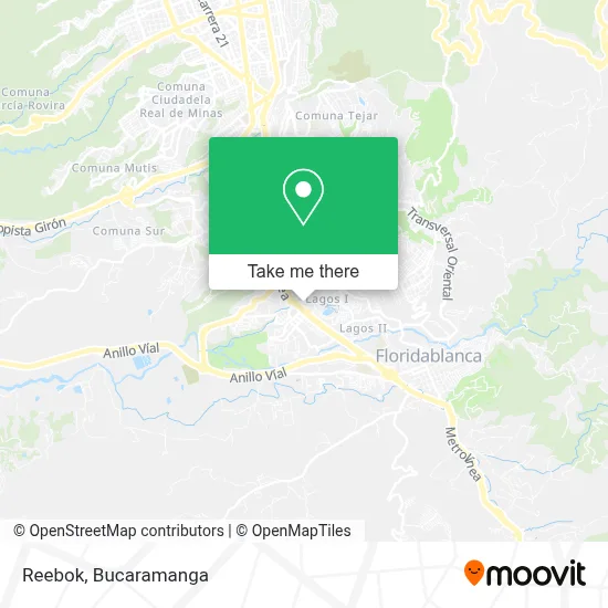 Reebok map