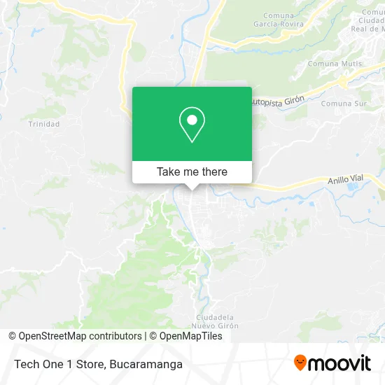 Tech One 1 Store map