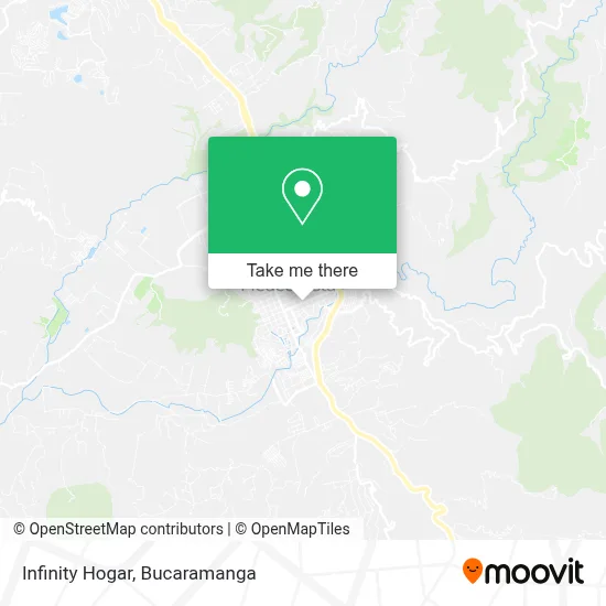 Infinity Hogar map