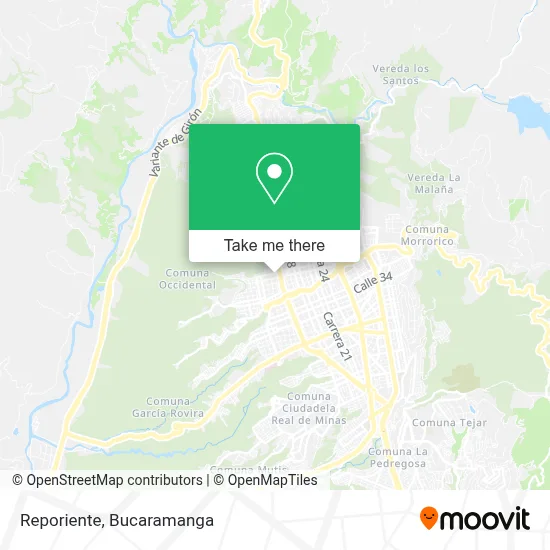Reporiente map