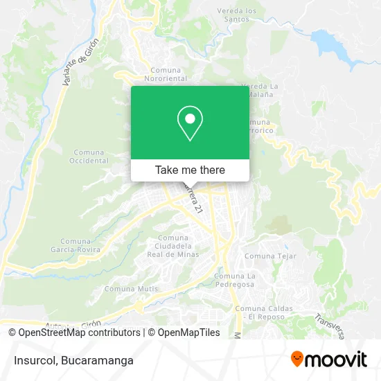 Insurcol map