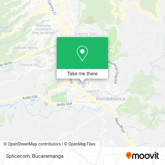 Splicecom map