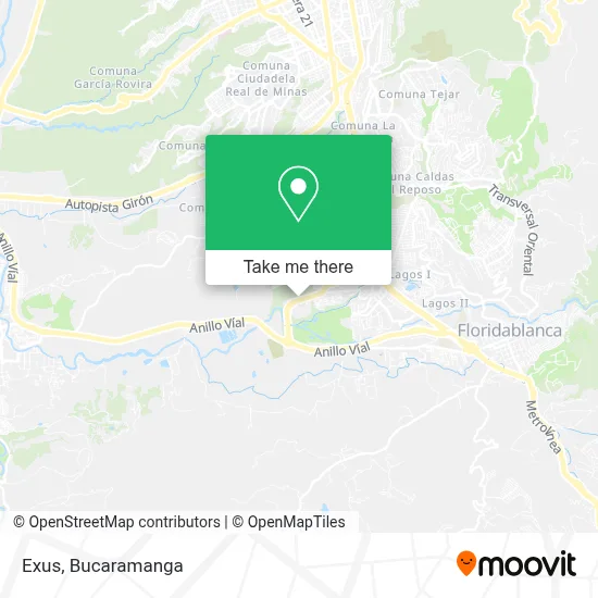 Exus map