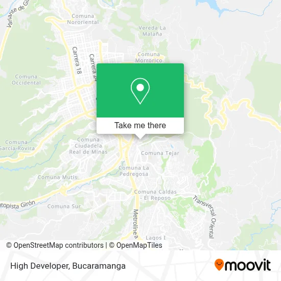 High Developer map