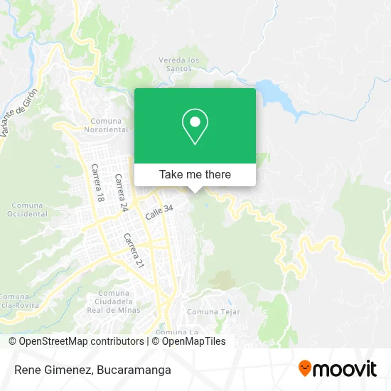 Rene Gimenez map