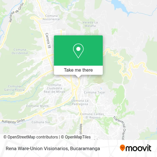 Rena Ware-Union Visionarios map