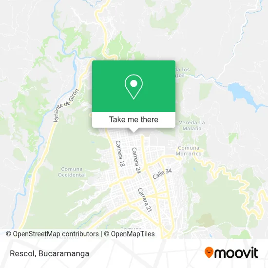 Rescol map