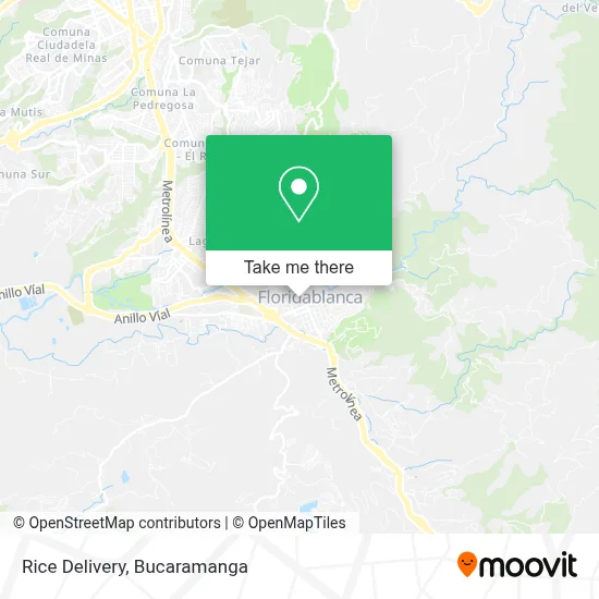 Rice Delivery map
