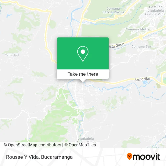 Rousse Y Vida map