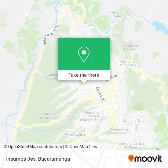 Insumos Jes map