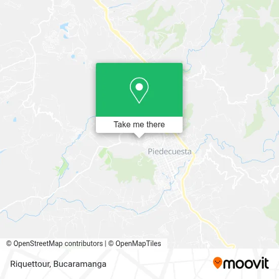 Riquettour map