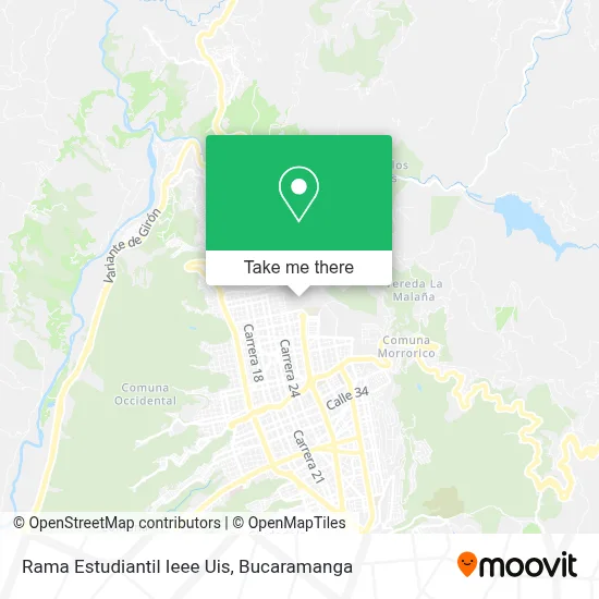 Rama Estudiantil Ieee Uis map