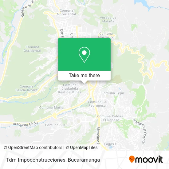 Tdm Impoconstrucciones map