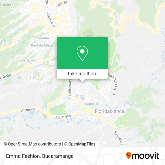 Emma Moda map
