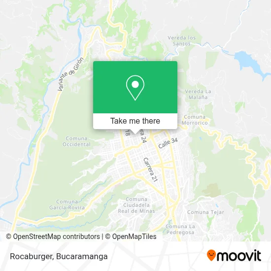 Rocaburger map
