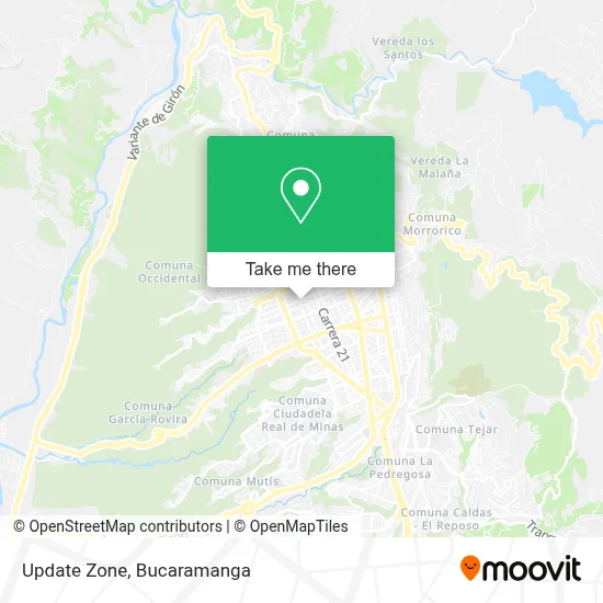 Update Zone map