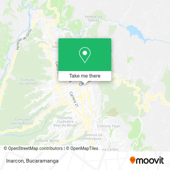 Inarcon map