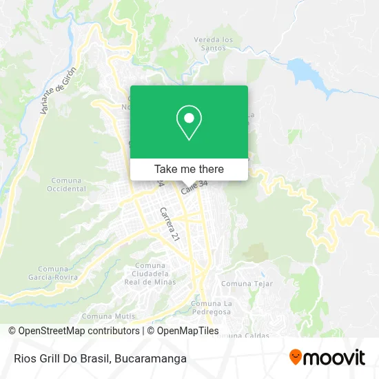 Rios Grill Do Brasil map