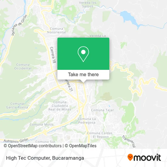 High Tec Computer map