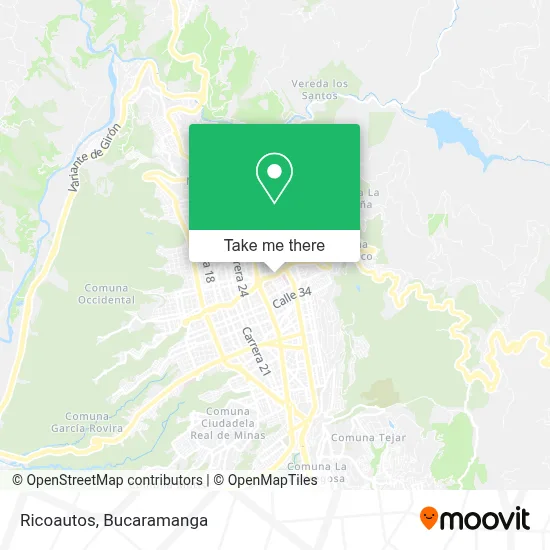 Ricoautos map