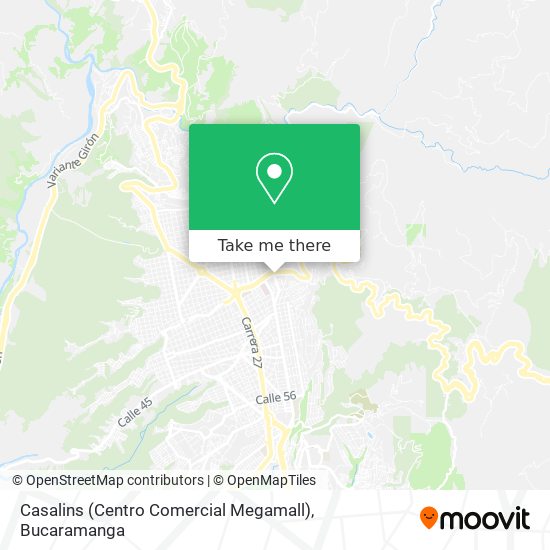 Casalins (Centro Comercial Megamall) map