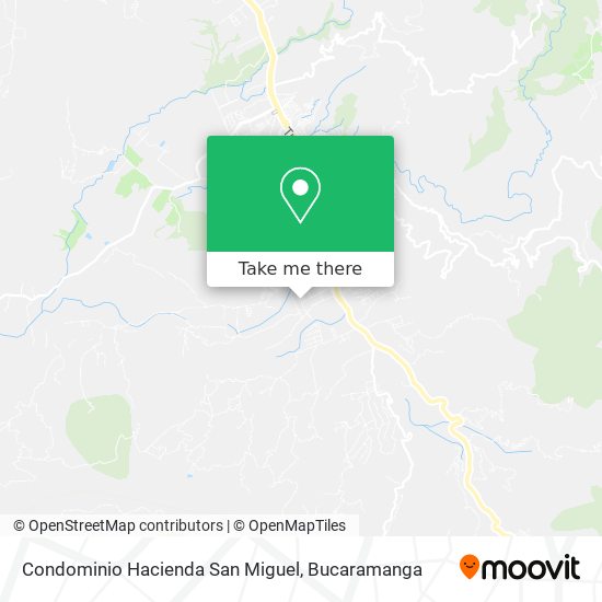 Mapa de Condominio Hacienda San Miguel