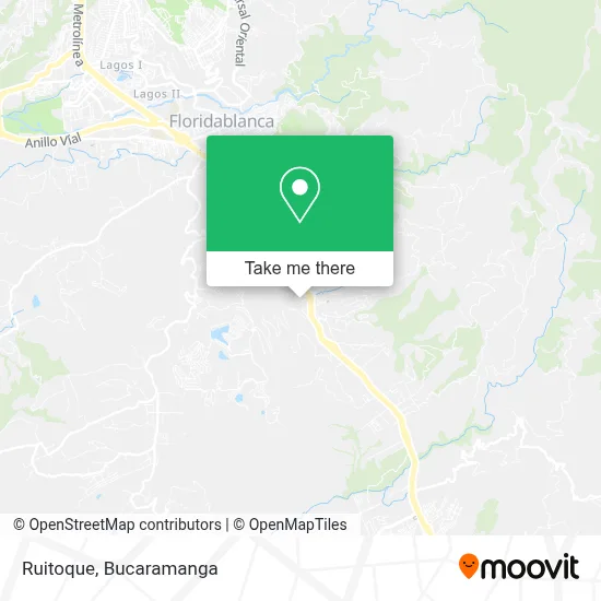 Ruitoque map