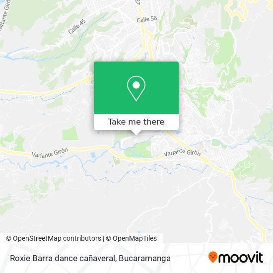 Mapa de Roxie Barra dance cañaveral
