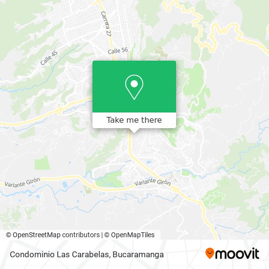 Condominio Las Carabelas map