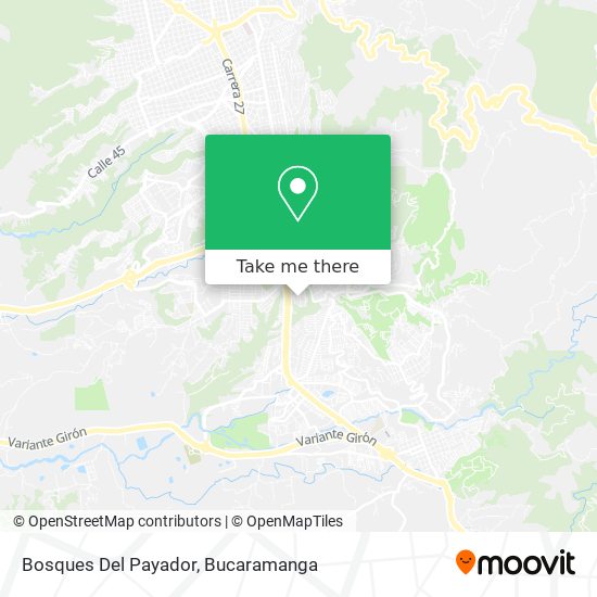 Bosques Del Payador map