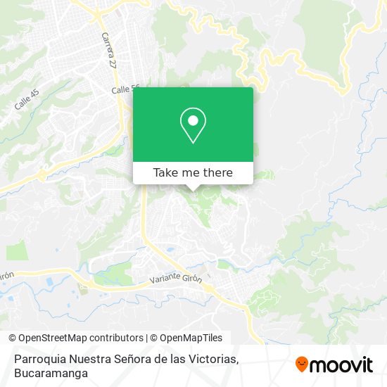 Mapa de Parroquia Nuestra Señora de las Victorias