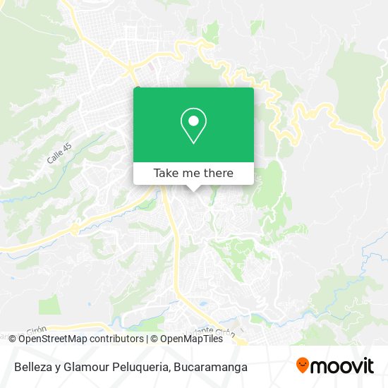 Mapa de Belleza y Glamour Peluqueria