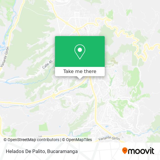 Helados De Palito map