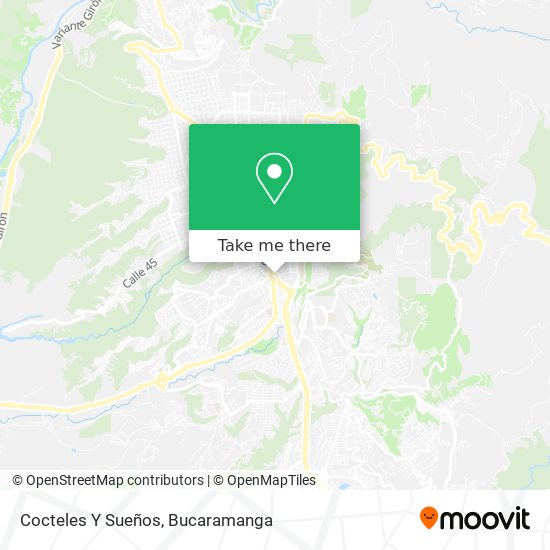 Cocteles Y Sueños map
