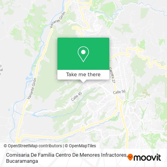 Comisaria De Familia Centro De Menores Infractores map