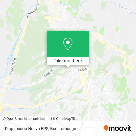 Dispensario Nueva EPS map