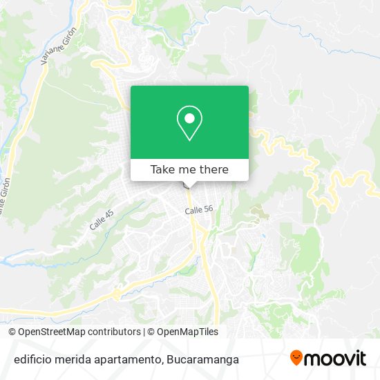 edificio merida apartamento map