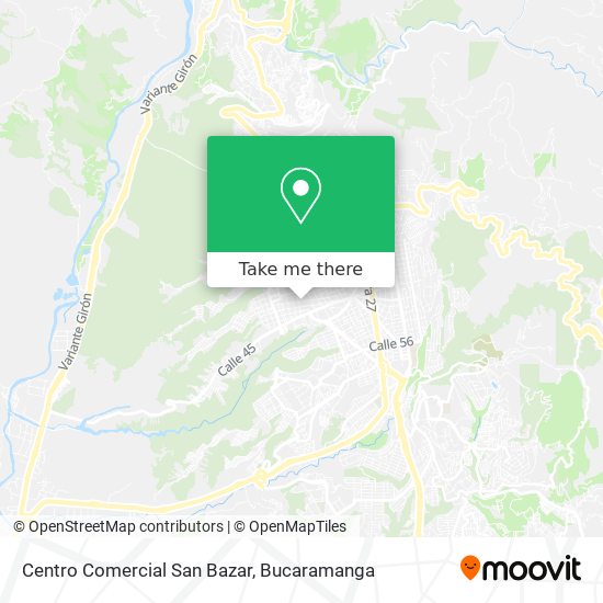 Centro Comercial San Bazar map