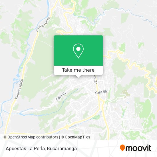 Apuestas La Perla map