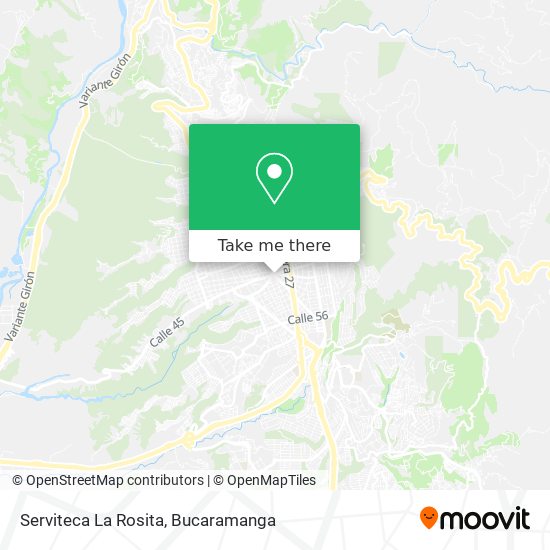 Serviteca La Rosita map