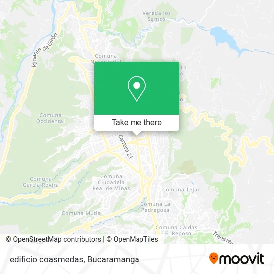edificio coasmedas map