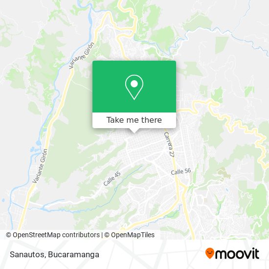Mapa de Sanautos