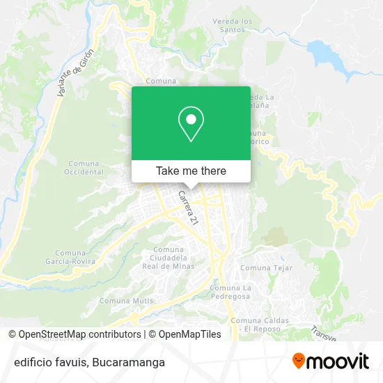 edificio favuis map